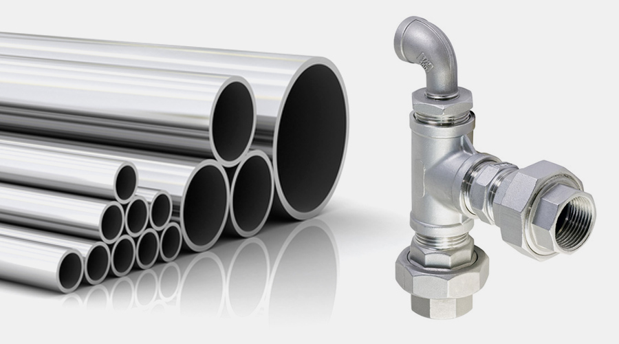 Stainless Steel Pipe Fittings, Tubes and Stainless Steel Valves